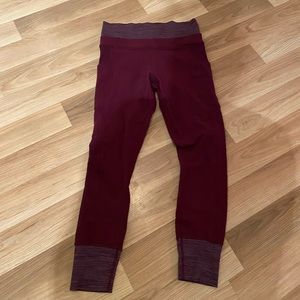 Lululemon leggings. Size six. Tags were removed due to irritation.